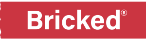 Bricked logo on a red background, highlighting the brick brand from Transylvania.