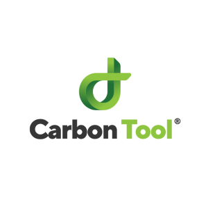 Grafic care ilustrează Carbon Tool și conexiunile cu diverse inițiative de mediu.