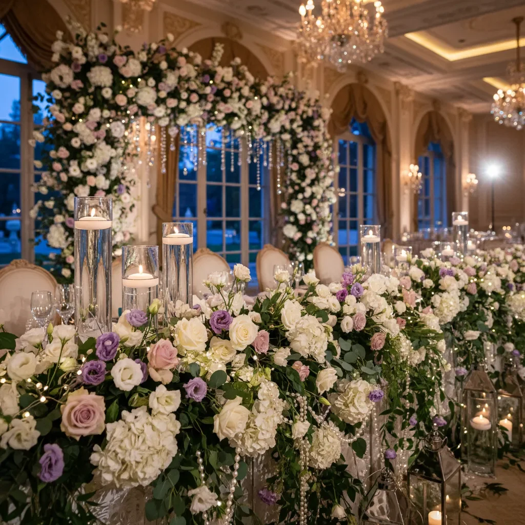 Flowers and decorations