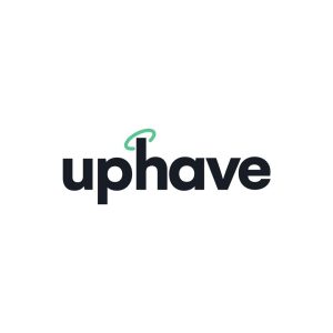 Uphave logo, featuring a modern and minimalist design with an emphasis on innovation.